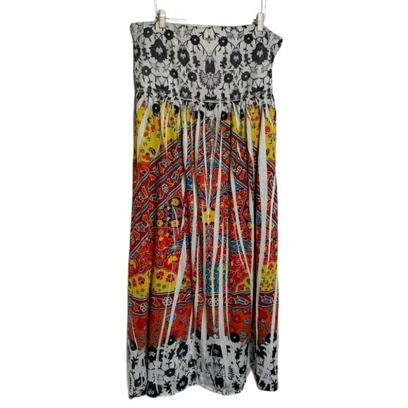 Style & Co XL strapless boho maxi dress/coverup - Picture 2 of 5